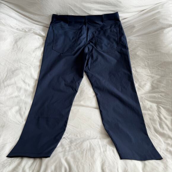 Public Rec Athletic Pants Navy Blue Golf Men’s 38/30 Performance Stretch - Picture 3 of 7